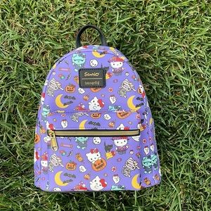NWT Loungefly Hello Kitty Halloween Costumes Mini Backpack